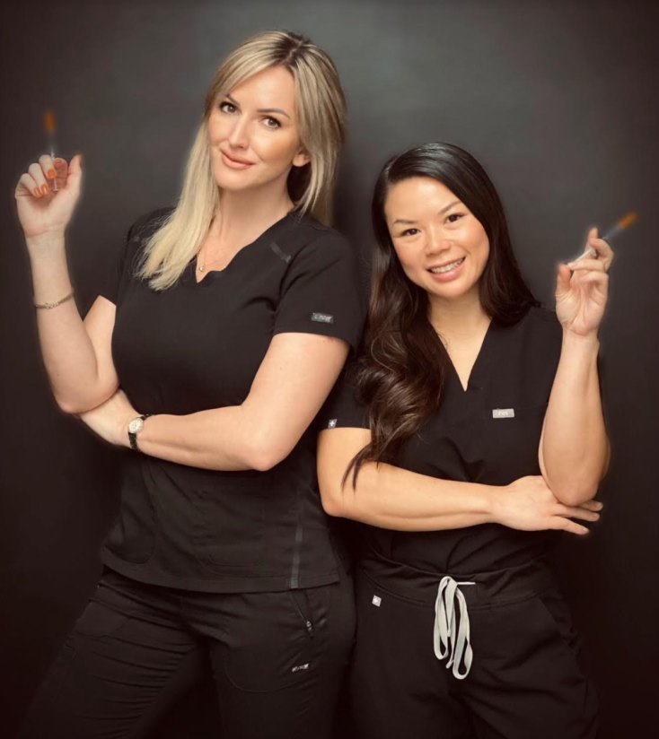 Dasha Panchenko, RN and Lily Nguyen, RN — master injectors at Magnolia Medical Aesthetics